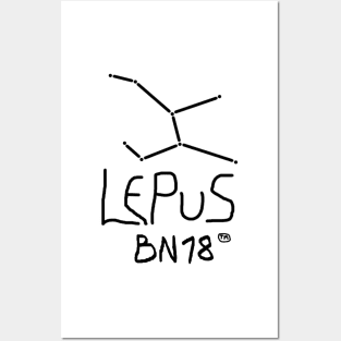 Lepus Constellation by BN18 Posters and Art